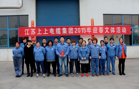 江苏上上电缆集团举办2015年迎春文体活动