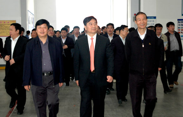 邓州市党政代表团来上上集团参观考察