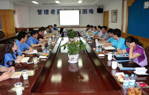6月11日，江西铜业股份有限公司来上上集团交流考察