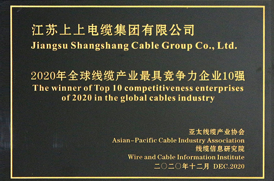 全球线缆产业最具竞争力企业10强